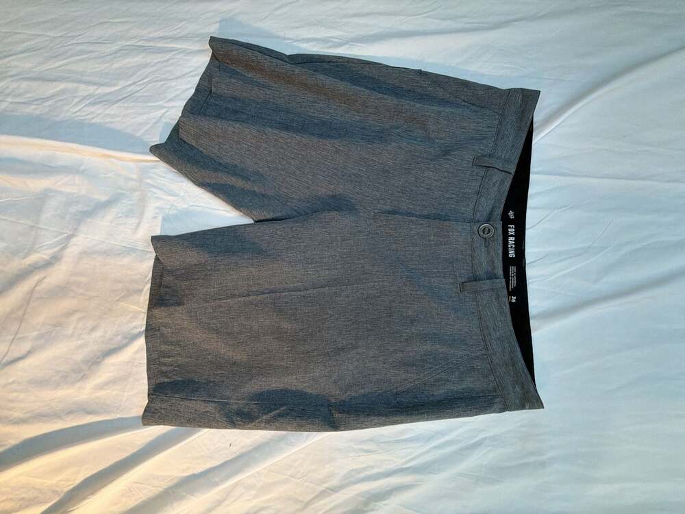 Fox Racing Men's Gray Heather Hybrid Walk Shorts